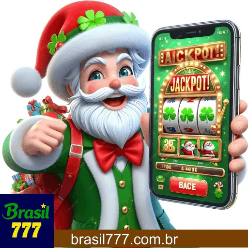 Imagem promovendo a página oficial da Brasil777 no Facebook